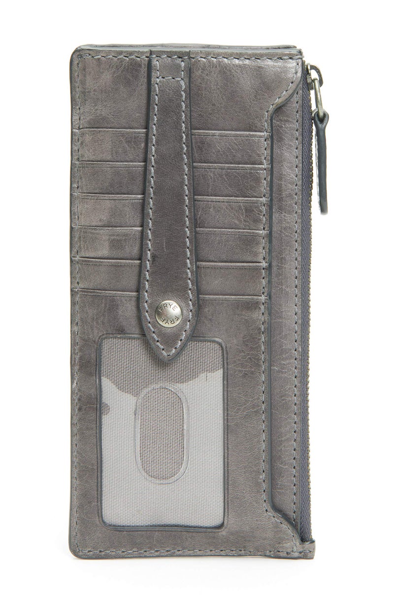 Frye Women's Melissa Snap Card Wallet, Stylish Design with Holder & Slots, Compact for Purse - Image 3